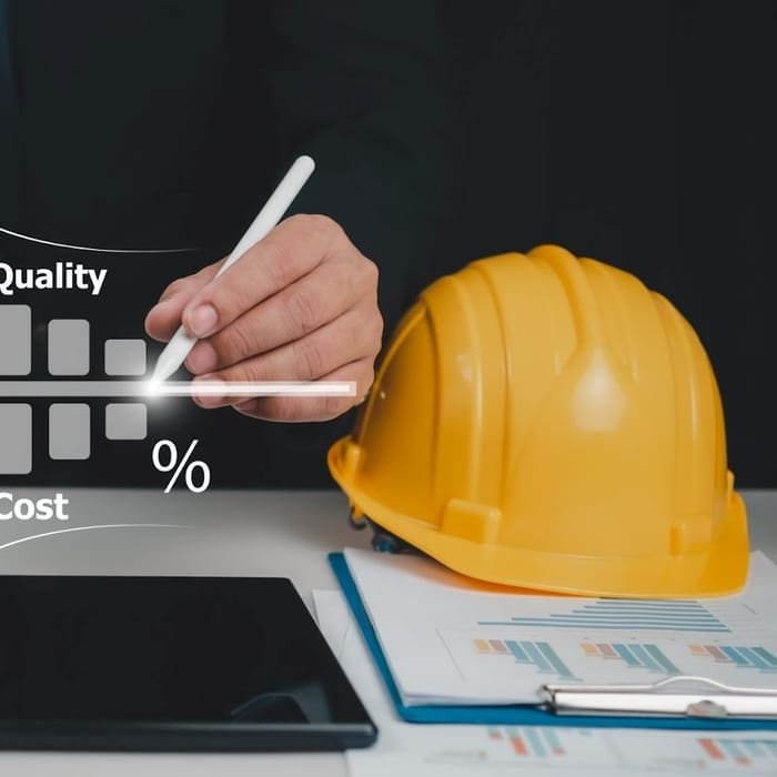 Manager tracking project cost and schedule metrics